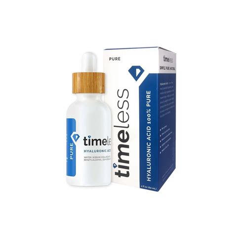 Timeless Skin Care Hyaluronic Acid Serum 100 Pure And Natural