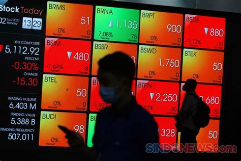 IHSG Sesi Siang Jatuh Makin Dalam Ke Zona Merah 316 Saham Berjatuhan