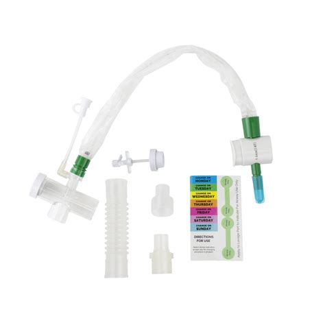 Closed Suction Tracheostomy Catheter T Piece Fr Amerihealth Inc