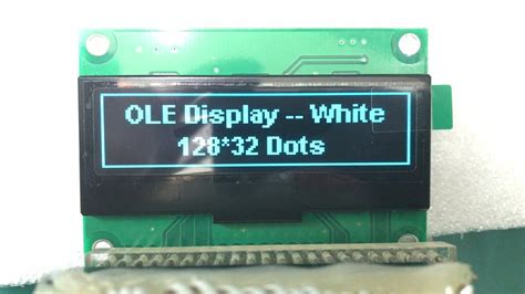 2 23 Inch 128X32 Pixels OLED Display Module SSD1305 Spi Parallel