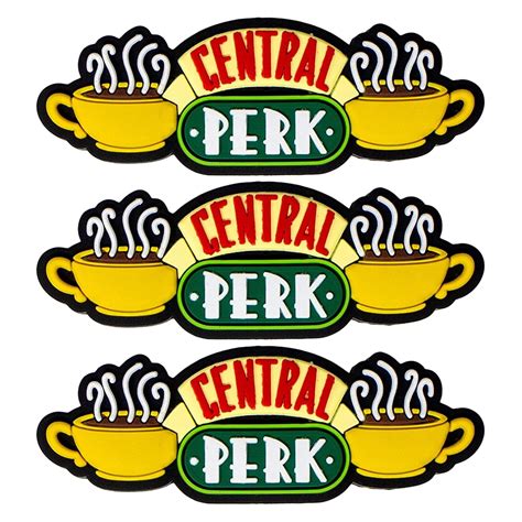 Friends Central Perk Logo 3D Foam Magnet | Lot of 3 - Walmart.com