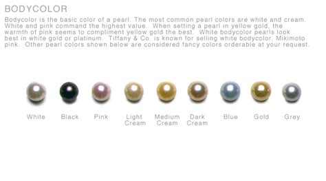 Japanese Akoya Pearl Color