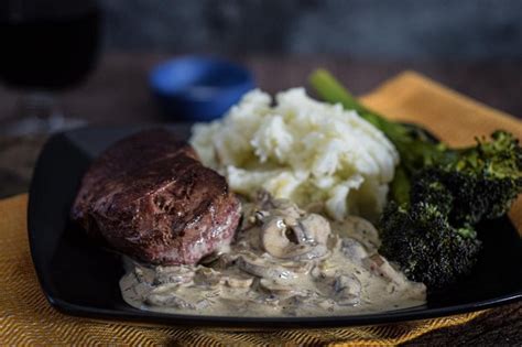 Recipe Venison Haunch Steaks With Stroganoff Sauce Breaks And Bites