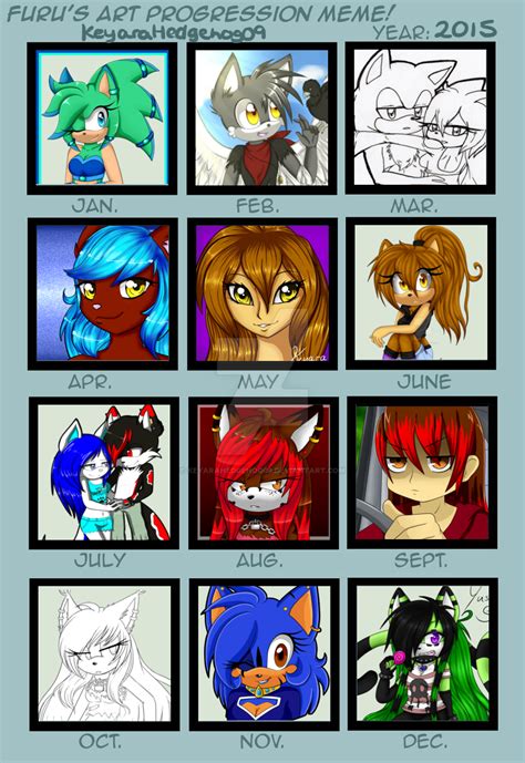 Art Progression 2016 By Keyarahedgehog09 On Deviantart