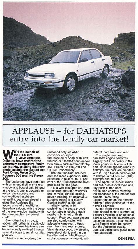 1989 Daihatsu Applause Xi Practical Motorist 3 90 Flickr