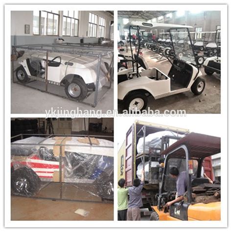 Seaters Airport Electric Golf Cart With Kw Electric Ac Motor High