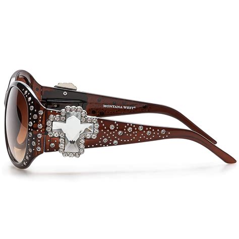 Montana West Cross Sunglasses For Women Montana West World