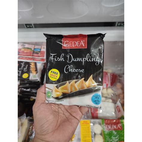 Jual Cedea Fish Dumpling Cheese Gram Frozen Food Shopee Indonesia