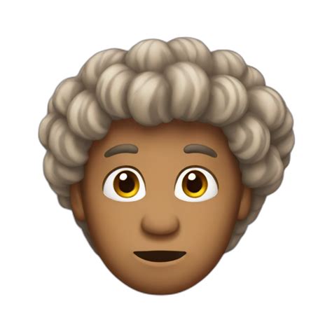 Baldness With Hair Ai Emoji Generator