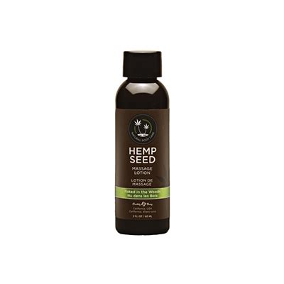 Hemp Seed Massage Lotion Naked In The Woods Scent