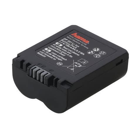 Hama Li Ion Battery DP 307 For Panasonic CGR S006E Foto Erhardt