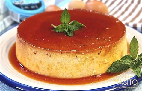 Flan de queso sin horno muy fácil y jugoso La cocina de Masito