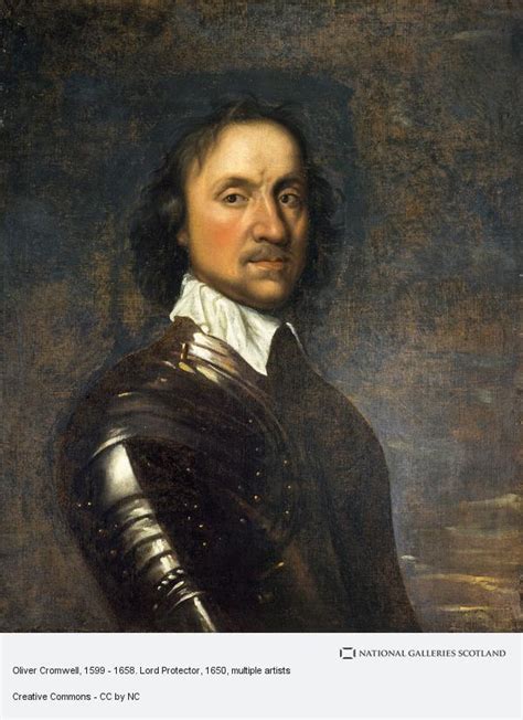 Oliver Cromwell 1599 1658 Lord Protector National Galleries Of Scotland