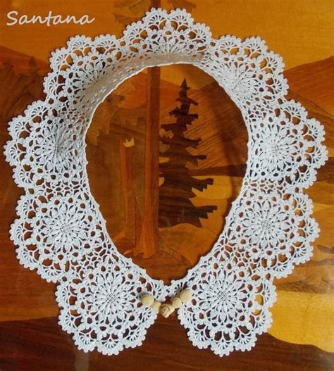 Воротнички | Crochet lace edging, Crochet collar, Crochet collar pattern