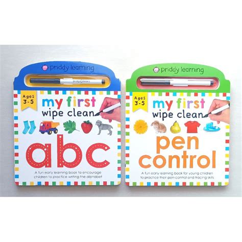 Jual Priddy Books My First Wipe Clean Pen Control ABC Board Book