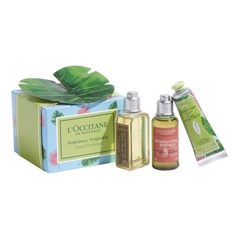 L Occitane En Provence Coffret Fra Cheur Tropicale Coffret Soin X