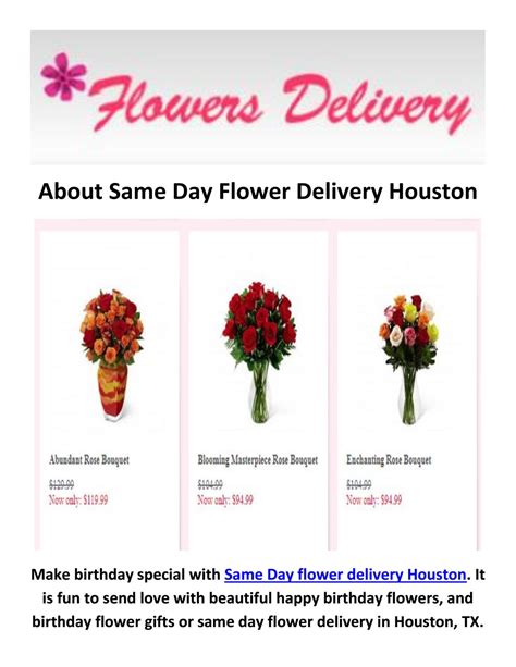 Cheap & Best Flower Delivery in Houston TX | 832-648-3845 by Same Day ...