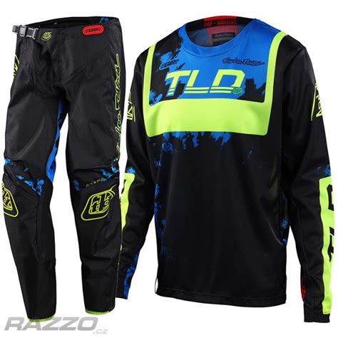 D Tsk Komplet Na Motokros Troyleedesigns Gp Youth Astro Black Yellow