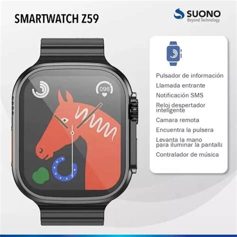 Reloj Inteligente Smartwatch Z59 Ultra Bluetooth Premium Color De La