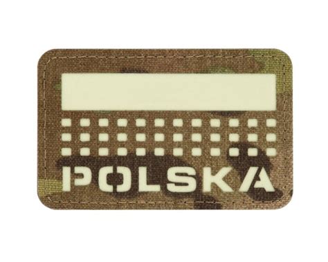 Naszywka M Tac Flaga Polska Laser Cut Multicam Luminate Sklep