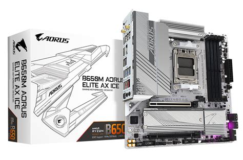 B M Aorus Elite Ax Ice Key Features Motherboard Gigabyte Global