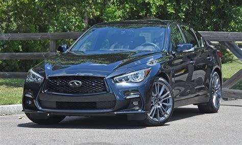 2023 Infiniti Q50 Red Sport 400 Awd Black Opal Edition Review And Test