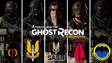 Ghost Recon Wildlands Custom Special Forces Outfits Us Army Gsg