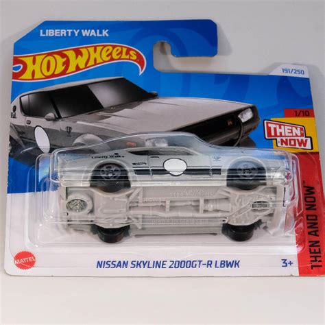 Hot Wheels Nissan Skyline GT R LBWK Then And Now Etsy