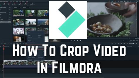 How To Crop Video In Filmora How To Crop A Video In Wondershare