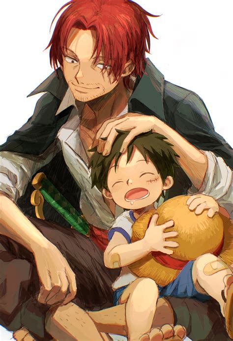 Monkey D Luffy And Shanks One Piece Drawn By Oekakiboya Danbooru