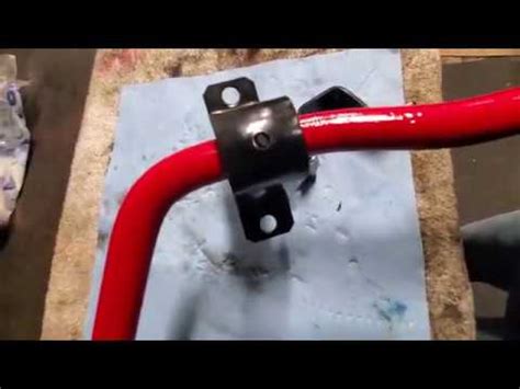 Fiat Spider Front Sway Bar Install Almost Youtube