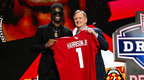 Cardinals Select Ohio State Wr Marvin Harrison Jr With No 4 Overall