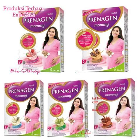 Jual Prenagen Mommy Coklat Strawbery Vanilla Vanila Kacang Hijau