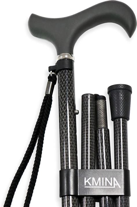 Kmina Pro Carbon Fiber Canes Folding Canes For Women Lightweight