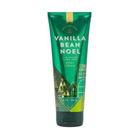 Bath And Body Works Vanilla Bean Noel Ultra Shea Body Cream 8 Ounce Multicoloured