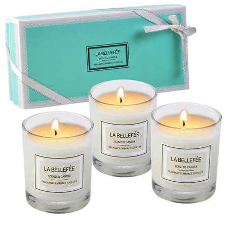 Wholesale 3 Pack Glass Scented Candles 50g 1 76oz Soy Wax Candles