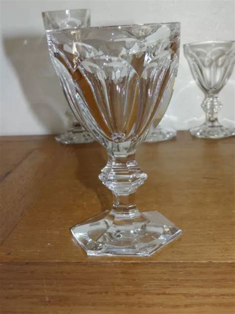 Superbe Grand Verre Eau En Cristal De Baccarat Mod Le Harcourt Belle