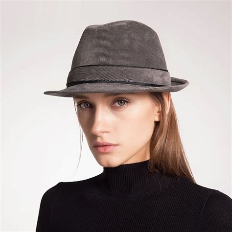 Adult Fashion Fedoras Jazz Hat Female Autumn Winter New Jazz Cap