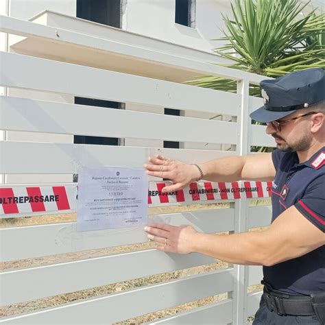 Lottizzazione Abusiva Sequestrate Sette Abitazioni A Mirto Crosia