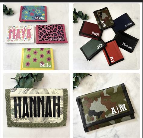 Personalized Wallets for Kids, Kids Wallet, Party Favors, Stocking ...