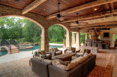 Covered Patio For Outdoor Living Area