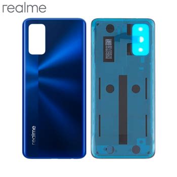 Cache Arri Re Original Realme Pro Bleu Miroir