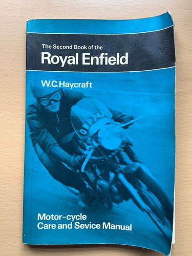 Used Royal Enfield Motorcycle Care & Service Manual, By W.C. Haycraft ...