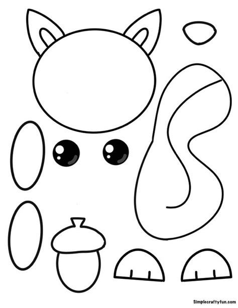 Free Printable Woodland Animals For Crafts