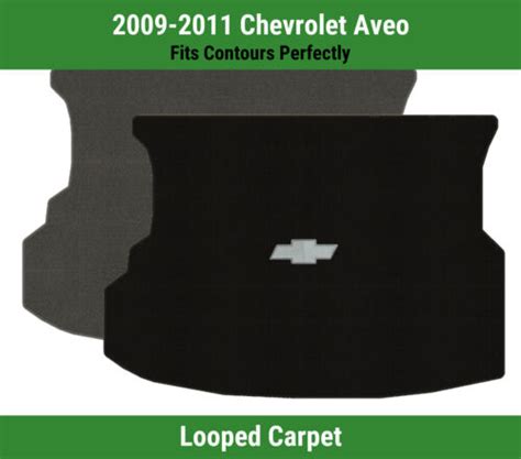 Lloyd Classic Loop Trunk Carpet Mat For 09 11 Chevy Aveo W Silver