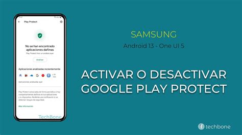 Activar O Desactivar Google Play Protect Samsung Android One Ui