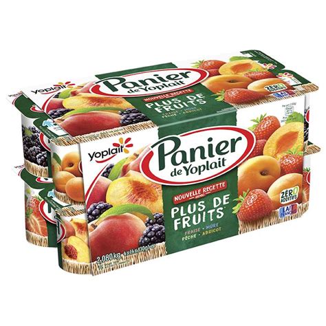 Yaourt Aux Fruits Panach S Panier De Yoplait X G Bam