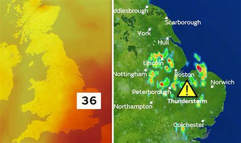 Uk Weather Forecast Met Office Issue Warning For Thunderstorms To Hit The Uk Weather News