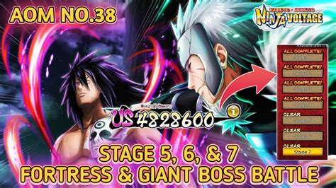 All Out Mission No Aom Stage Fortress Giant Boss