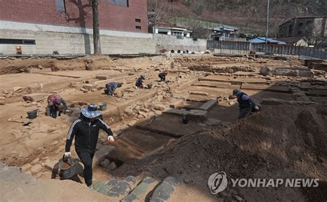 종로에 고려시대 유적이 연합뉴스